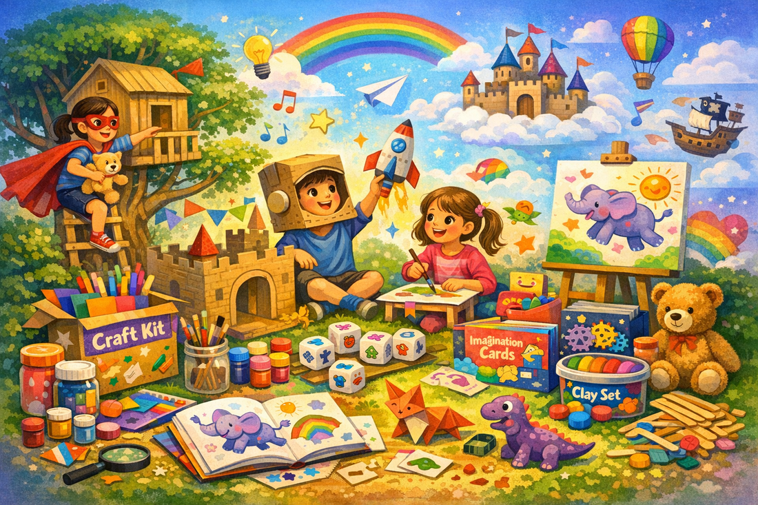 Why Imagination & Creativity-Based Activities Are So Important for Children