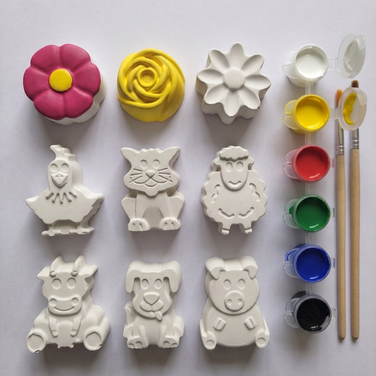 Little Artist Magnetic Mold Painting Kit – All-in-One DIY Art & Craft Set