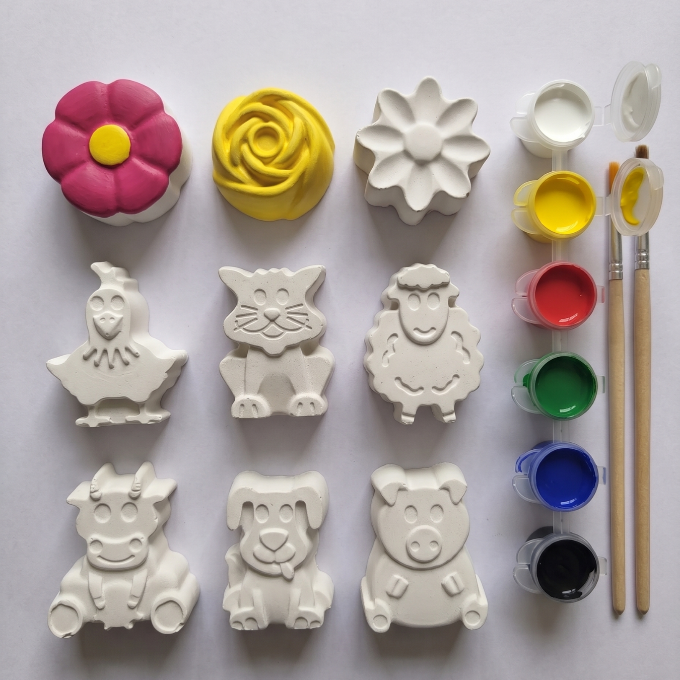 Little Artist Magnetic Mold Painting Kit – All-in-One DIY Art & Craft Set