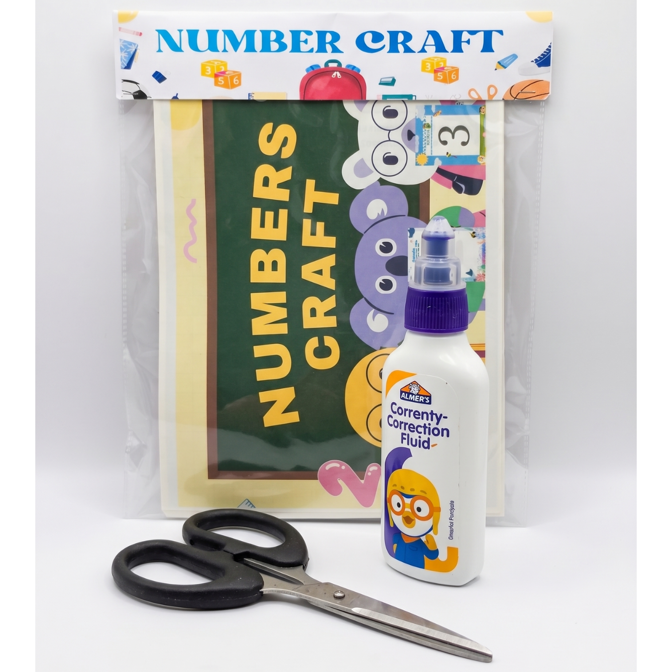 Super Numbers Craft Kit – DIY Early Learning Activity Set for Preschoolers (Numbers 1-10)