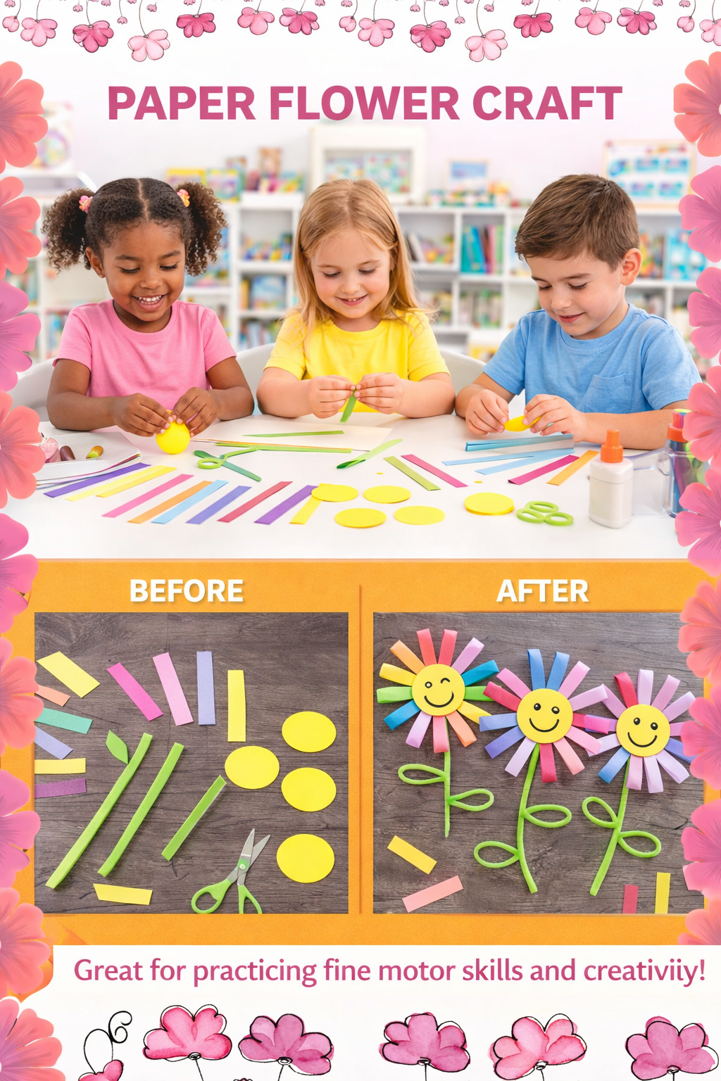 Cutykids 3-in-1 Ultimate Activity Kit Combo: STEM Engineering, Peg Painting & Paper Craft Set