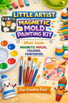 Little Artist Magnetic Mold Painting Kit – All-in-One DIY Art & Craft Set